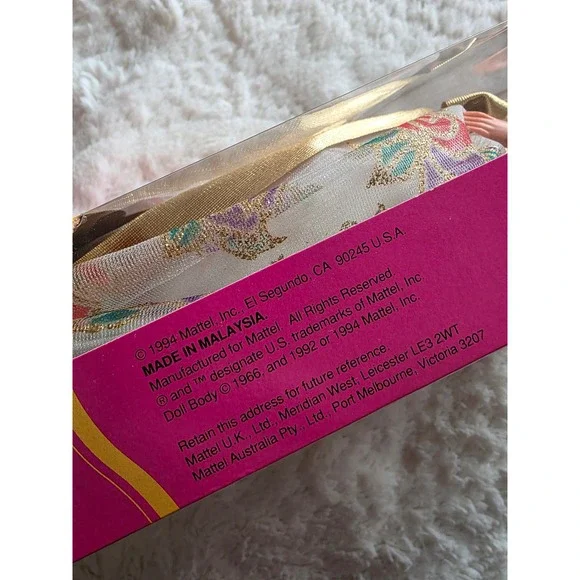 Vintage 1994 Ribbons and Roses Barbie Sears Special Edition Mattel 13911 NIB - Picture 6 of 7